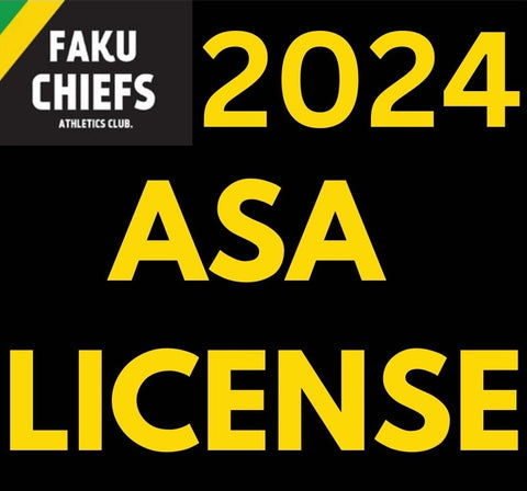 2024 ASA Road Running License